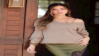 فستان بقصة الكب.. ميرنا جميل بإطلالة جريئة 