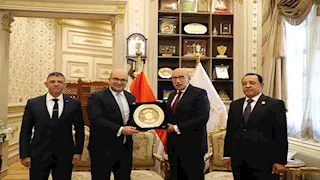 رئيس محكمة النقض يستقبل رئيس مركز القاهرة الإقليمي للتحكيم التجاري الدولي | صور