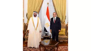 وزير الخارجية يستقبل رئيس البرلمان العربي