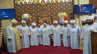 "تسابيح كيهك" تعانق التاريخ.. أجواء روحانية في كنيسة العذراء بسخا (صور)