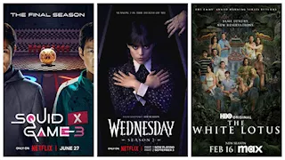 "توب 10".. أكثر المسلسلات العالمية مشاهدة في 2025