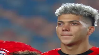 إمام عاشور يخطف الأنظار خلال مباراة مصر ونيجيريا الودية
