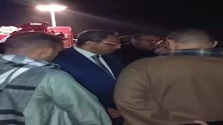 توجيهات عاجلة من محافظ قنا بشأن حادث انقلاب ميكروباص في ترعة- صور