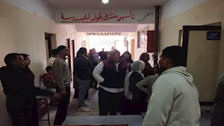 طوابير فى الخانكة.. توافد الناخبين على لجنة "خالد بن الوليد" في جولة الإعادة