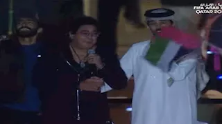 محمد منير يخطف الأضواء في نهائي كأس العرب بين المغرب والأردن