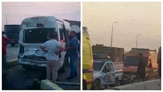 بعد وفاة 8 عمال في حادث مروع.. حزن يخيم على قرية معصرة صاوي بالفيوم (صور)