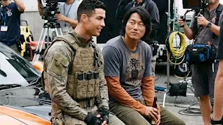 هل يكون ظهوره السينمائي الأول؟.. 5 صور لرونالدو من كواليس فيلم Fast Furious