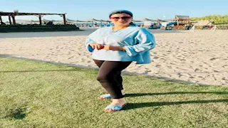 زوجة ياسر إبراهيم تشيد بأدائه ضد منتخب زيمبابوي 