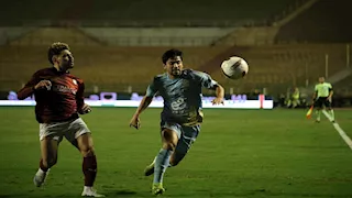 "هدف رأسي للأحمر".. ملخص شوط الأهلي وسيراميكا كليوباترا الأول في كأس عاصمة مصر 