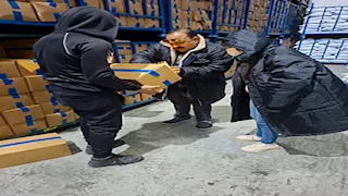 ضبط 84 طن دواجن مجمدة مجهولة المصدر في العاشر من رمضان