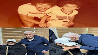 "قبل يد المعلم".. لقاء يجمع بين ممدوح عباس وحسن شحاتة