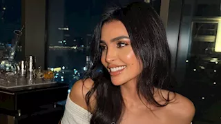 فستان جذاب ومكياج هادئ.. ليلى حسين بإطلالة أنيقة