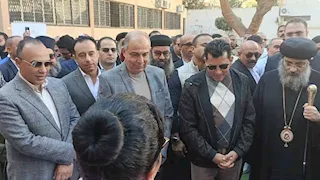 وزير الشباب ومحافظ المنيا يفتتحان الملتقى التوظيفي بأبو قرقاص (فيديو وصور)