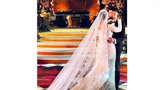 أول تعليق من حنان ترك بعد زفاف نجلها آدم