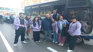 وصول فرق روسيا والأردن لمهرجان بورسعيد ضمن احتفالات العيد القومي (صور)