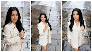 ميرهان حسين تنشر صورًا بإطلالة جريئة مصممة بواسطة الـ AI