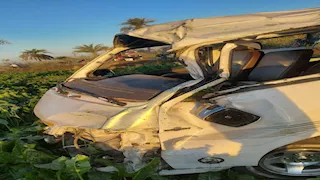 4 مصابين في انقلاب ميكروباص بـ"زراعي قليوب"