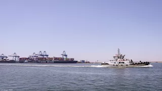 تداول 32 سفينة بضائع عامة بميناء دمياط خلال 24 ساعة