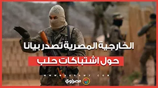 الخارجية المصرية تصدر بيانا بشأن اشتباكات حلب السورية