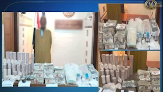 هيروين وآيس وكوكايين.. ضبط عنصر جنائي خطر ومصنع مبيدات بالقليوبية