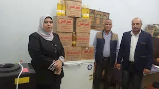 التموين بالوادي الجديد تضبط 102 زجاجة زيت طعام مجهولة المصدر