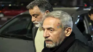 أحمد داوود ونور النبوي يصلان عزاء محمد عبدالمجيد في مسجد الشرطة