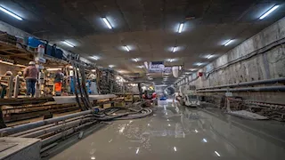 بدء حفر الجزء الثاني من المرحلة الأولى للخط الرابع للمترو مارس المقبل