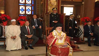 محافظ القاهرة يشهد احتفال بطريركية الروم الأرثوذكس بعيد ميلاد السيد المسيح -(صور)