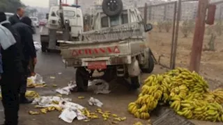  مرور القليوبية يعيد فتح الطريق الزراعي بطوخ بعد انقلاب سيارة موز  