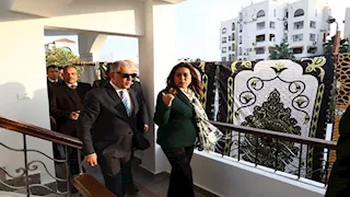 وزيرة التنمية المحلية ومحافظ الإسماعيلية يتفقدان تطوير نادي وشاطئ الفيروز