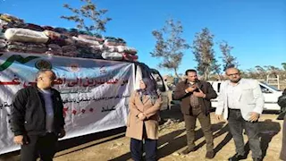 أهالي قرية "درين" بالدقهلية يدعمون لغزة بـ2000 بطانية (صور)