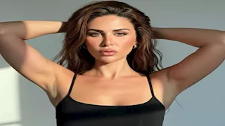 ستايل أسود.. مي سليم تظهر بإطلالة رياضية أنيقة 