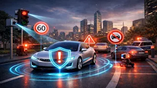 بعد تعديل قانون المرور.. سيارات تراقب سرعتك وتنبهك قبل المخالفة 