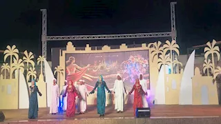 انطلاق فعاليات ليالي الفن على مسرح فوزي فوزي بأسوان 