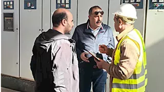 رئيس مياه القناة يتفقد خزان الدوايدة ومحطة معالجة بالتل الكبير (صور)