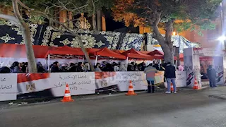 جولة الإعادة.. إقبال في الفترة المسائية على لجان دائرة الرمل بالإسكندرية (صور)