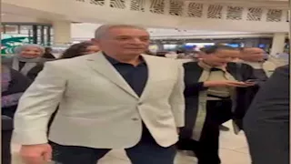 بعد خروجه من المستشفى.. محمود حميدة يصل العرض الخاص لفيلم الملحد