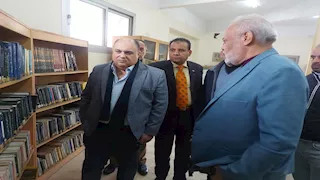 خالد اللبان يتفقد عددا من المواقع الثقافية بشمال سيناء لبحث تطوير أنشطتها 