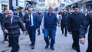 لمتابعة الأسعار والتعديات.. جولة ميدانية لمحافظ الإسكندرية بسوق باكوس- صور