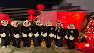 كيف احتفل زوجات نجوم الأهلي وبيراميدز بالكريسماس؟