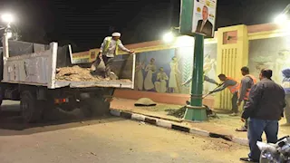 بالصور- محافظ أسيوط يتابع حملات النظافة لاستعادة المظهر الحضاري
