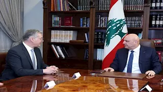 الرئيس اللبناني يشيد بالدعم المصري ويؤكد أهمية مذكرة الغاز