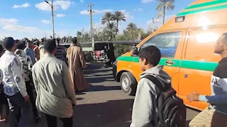 معظمهم نساء.. 12 مصابًا في انقلاب تروسيكل على "دائري ديروط" 