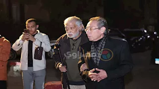 الصور الأولى من عزاء المخرج داوود عبدالسيد