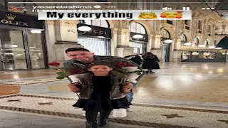 ياسر إبراهيم يوجه رسالة لابنته احتفالا بالكريسماس.