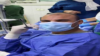 بالصور- إنقاذ سيدة عمرها 77 عامًا ابتلعت "معلقة شاي" في المنوفية