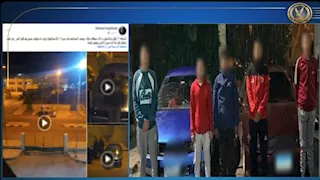 الداخلية تضبط 5 أشخاص تسببوا بالازعاج أسفل منزل بالإسماعيلية