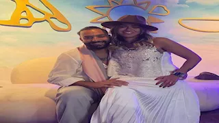 دعم في الملعب وتعافي من الخمر.. 25 صورة ترصد قصة حب ميدو وزوجته