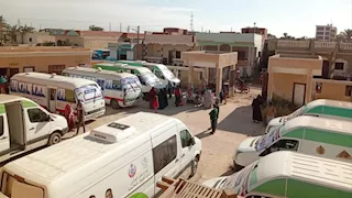 فحص 1170 مواطنًا في قافلة طبية شاملة بمركز الفشن ببني سويف