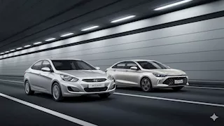 صراع السيدان الاقتصادية في مصر.. هيونداي أكسنت RB أم بايك U5 Plus؟